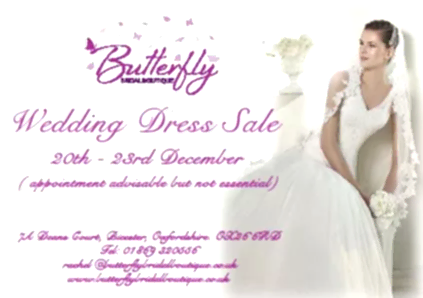Wedding Dress Sale - December 2014