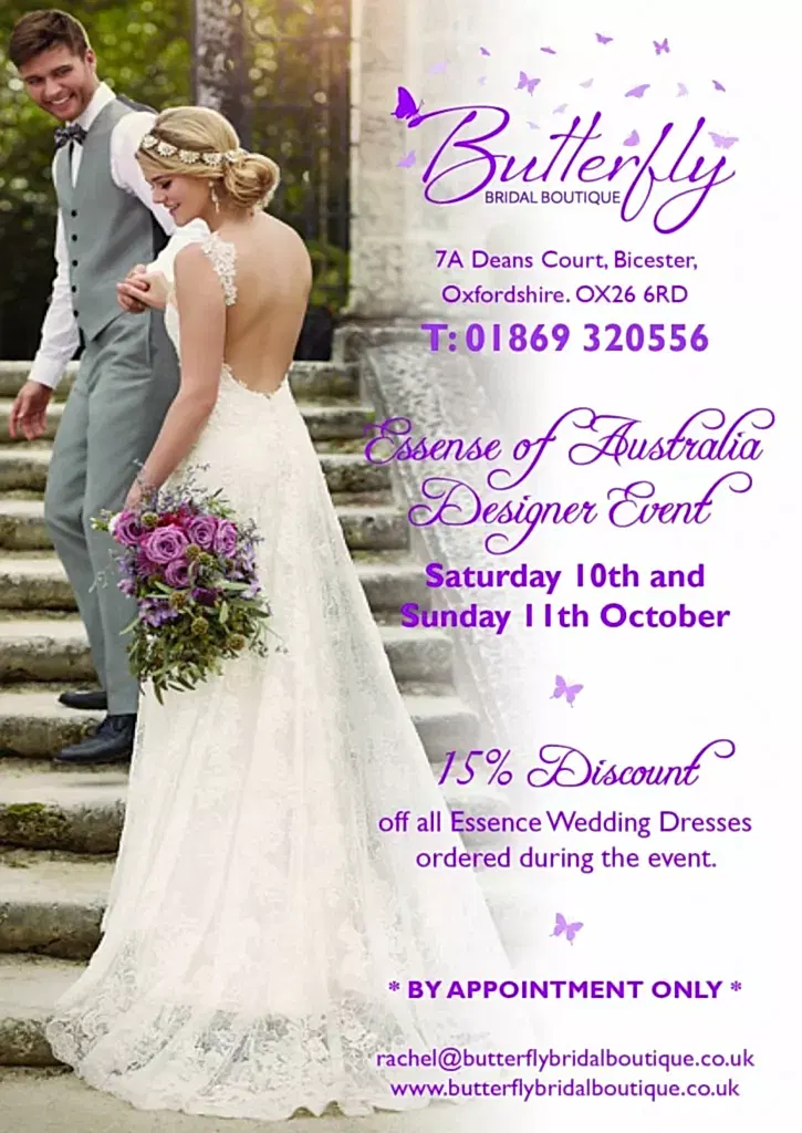 Essence of Australia wedding dresses Oxfordshire